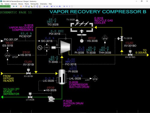 SPM-3080 Vapor Recovery Compressor B Black
