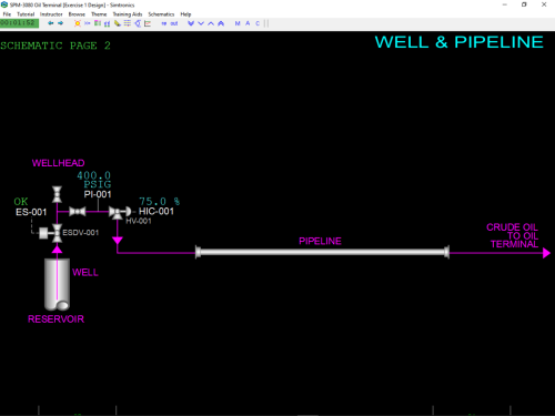 SPM-3080 Well  Pipeline Black