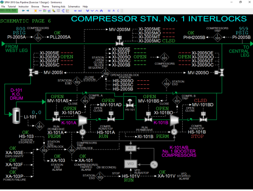 SPM-3910-Compressor-STN.-No.-1-Interlocks-Black