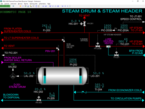 SPM-5500-Steam-Drum-and-Header-Black-Image